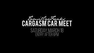 TamilCarFreaks' Cargasm Car Meet March 18, 2017 | Announcement / Promo
