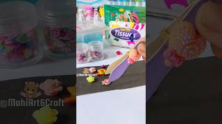🌈 DIY mini tweezers!? #diy #diycrafts #cutecrafts #papercraft #crafts #craft #cute #thingstodo