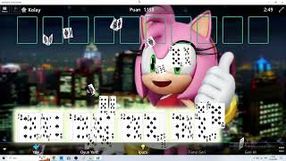 Winning Spider Solitaire As Amy Rose Character