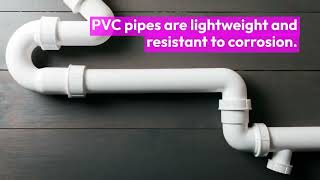 Discover the Different Types of Plumbing Pipes and Their Uses