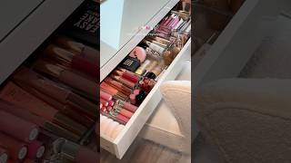organise my vanity 🎀 #makeup #organization #vanity #organizewithme #asmr #asmrsounds