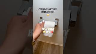 Hotel safety tips.. #hotel #momblogger #hotelsafety #staysafe #safety #viralshort #mom