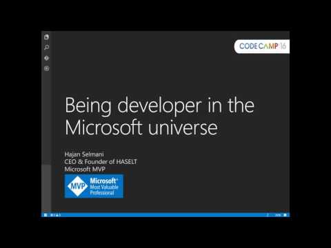 [GREEN] BEING DEVELOPER IN THE MICROSOFT UNIVERSE