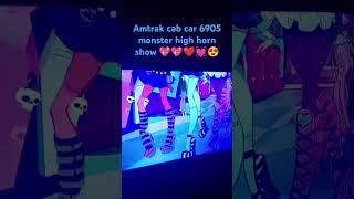 Amtrak cab car 6905 clawdeen Wolf is heading to Los Angeles California Union station #train #6905 💖💓