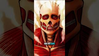 No Ears? The Truth About Armin’s Colossal Titan#attackontitanfinalseason #armin #erenjaeger #titans
