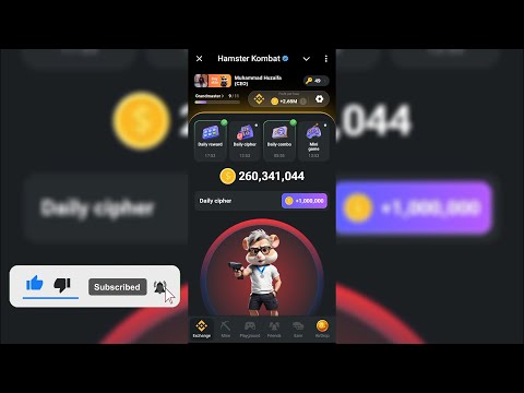 Hamster Kombat Daily Cipher Code 6 August 2024 | Free 1 M Hamster Kombat Coins