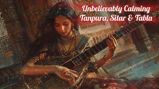 Unbelievably Calming & Relaxing Indian Classical Music for Fresh Mornings| Tanpura, Sitar & Tabla