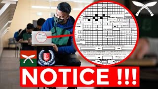 British Army and Singapore Police | Important Notice for Changes to RI22 Registration | Intake 2022