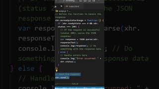 JavaScript #Shorts - Fetch vs XHR