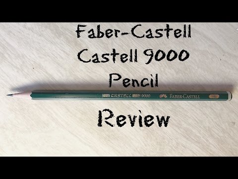 Faber-Castell Castell 9000 HB Graphite Sketch Pencil Review