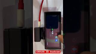 CPPLUS 4K Dashcam how to enable Wi-Fi #cpplus #dashcam #4kdisplay