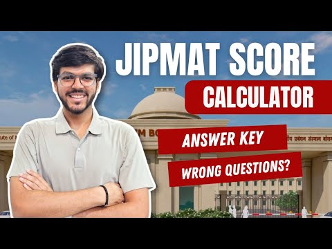 ⚠️ JIPMAT 2024 Answer Key Out | Calculate Score in 1 Click!