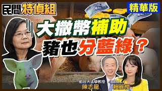 【#民間特偵組 92-2】豬也分藍綠？中央補助豬農產業升級竟"分顏色" 豬農怒：大撒錢在綁樁！(CC字幕)