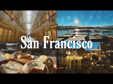 San Fran丨必去！ Alcatraz Island 惡魔島、Pier 39 // 🇭🇰港人遊美國🇺🇸留美冬季旅行 (EP.2)丨Travel vlog