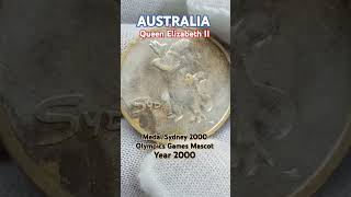 #coins#collectables#value#medal#Australia#olympics#year2000