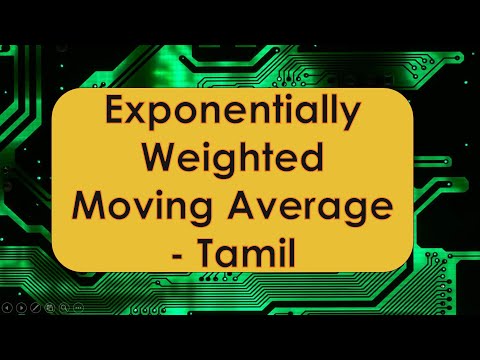 AI End to End | Exponentially Weighted Moving Average | DNN | Tamil -2023