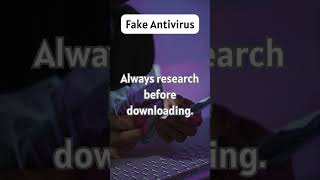 Fake Antivirus #fake #virus #fakeantivirus #cybersecurity #cyberalert
