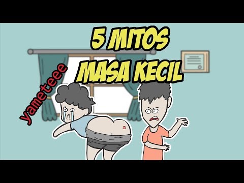 5 MITOS Lucu Masa Kecil yang sering di percaya !  (Kartun Lucu, Animasi Lucu)