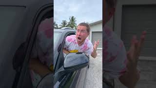 She SAVED a CUTE PUPPY.. 😱🐶🚙 #shorts #khamitovy #martaandrustam