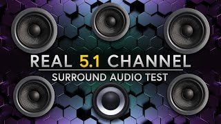 Real 5.1 Channel Audio Test 4K I Youtube 5.1 Surround sound