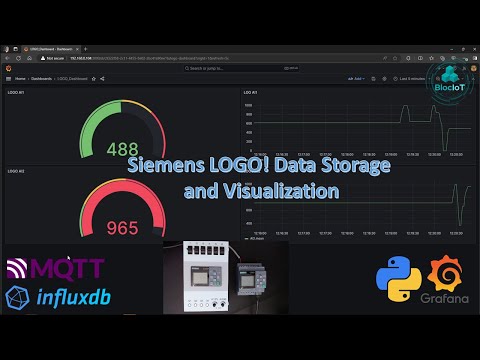 34- The Ultimate Machine Automation: Siemens LOGO! with MQTT, InfluxDB, and Grafana Integration
