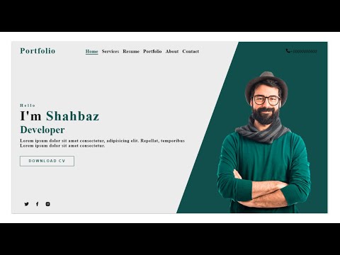 Create A Website Using HTML & CSS