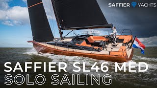 Next-level solo sailing with the new Saffier SL46 MED - Saffier Yachts