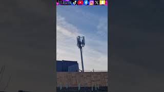 UK 5G TOWER NEXT TO NEW TREES