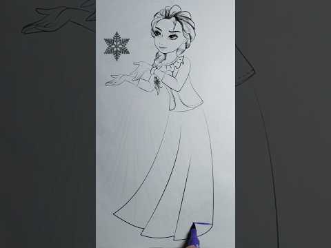 Beautiful Dress Coloring & Drawing #art #coloring #drawing #satisfying #shorts