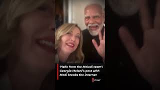 "Hello from the Melodi Team": Georgia Meloni’s Post with Modi Breaks the Internet | #TheStatesman