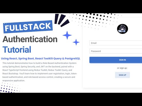 Fullstack Role-Based Authentication with React, Spring Boot & JWT | Step-by-Step Guide#spring#react