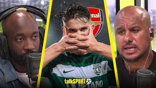 "VERY GOOD BUSINESS!" Gabby REACTS to Arsenal signing star striker Viktor Gyökeres!