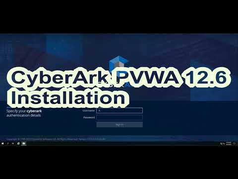 CyberArk Password Vault Web Access (PVWA12.6) Installation
