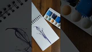 Thread art  🌷 #shorts #simpleart #threadart
