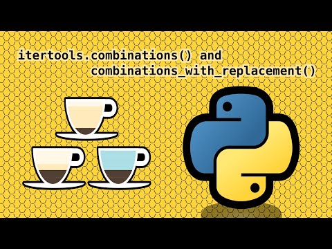 Learn about itertools.combinations() and combinations_with_replacement() with coffee ☕️
