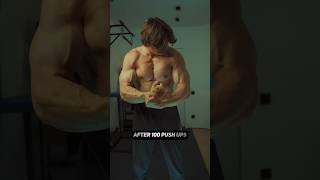 Before and After 100 PUSH UPS