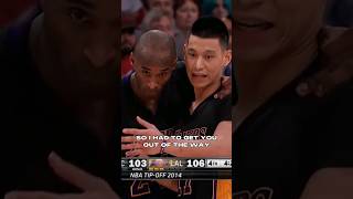 When Jeremy Lin WAVED OFF Kobe!👀