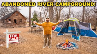 I Bought an ABANDONED River CAMPGROUND!!! (Full Tour)