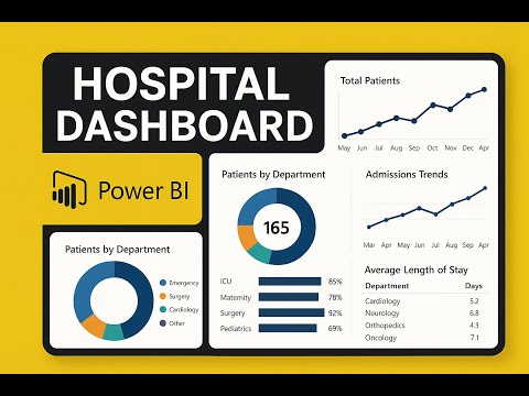 Hospital Dashboard in Power BI Tutorial