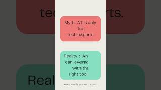 AI Myths vs. Reality: What’s True and What’s Not? #aiinbusiness #crypto #artificialintelligence