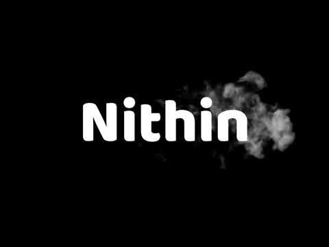 Nithin Intro.. #learnsomethingnew