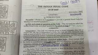 Indian penal code sec(1&2)......