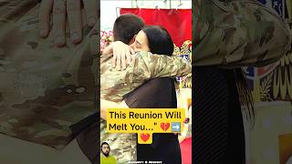 This Reunion Will Melt Yo💔#surprisereaction #military #respect#army #usa #music #love #armywif