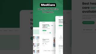 MedCare - Hospital Website Template #doctor #medical #hospital
