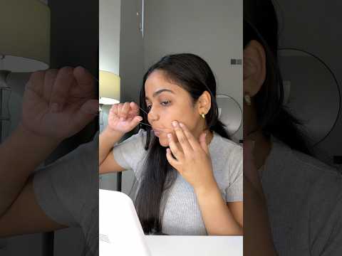 Stop dermaplaning and start THREADING! ✨#eyebrowtutorial #eyebrows #threading #threadingtutorial