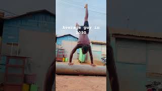 average guy in the future #calisthenics #homeworkout #streetstyle #fitness #handstan #90degrees