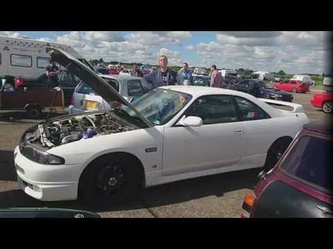 North Weald Drag Racing, R33 Skyline vs Mini Clubman!