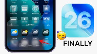 iOS 26 - FINALLY!