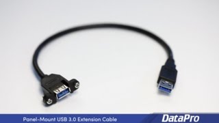 DataPro Panel-Mount USB 3 Extension Cable