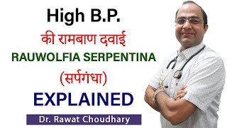 Rauwolfia Serpentina Q Explained | Homeopathic Medicine for High BP | High Blood Pressure